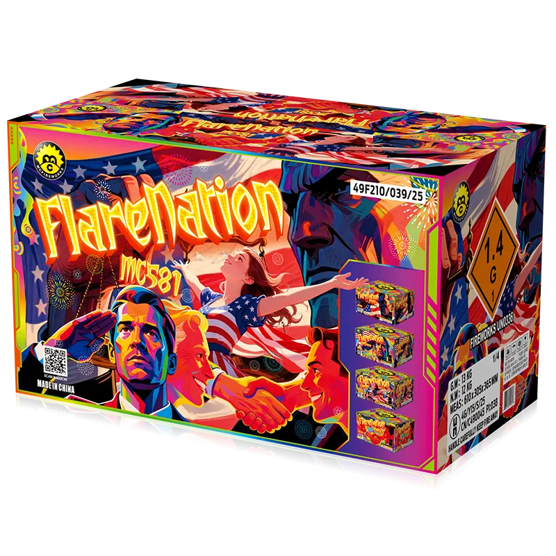 FlareNation Freedom 36 shots 500G Cake ASSORTMENT MC581C