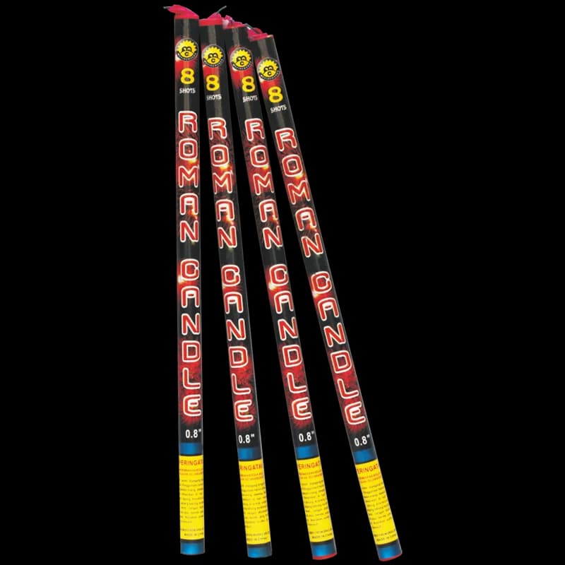8 Ball Crackling Roman Candle MC715