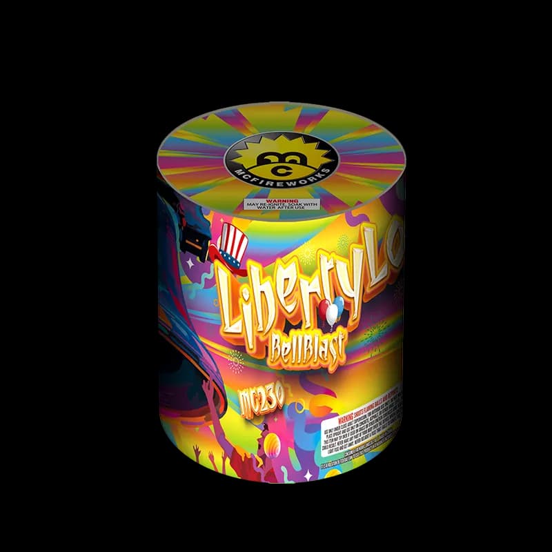 LibertyLoom BellBlast 10 shots 200G Cake ASSORTMENT MC230B
