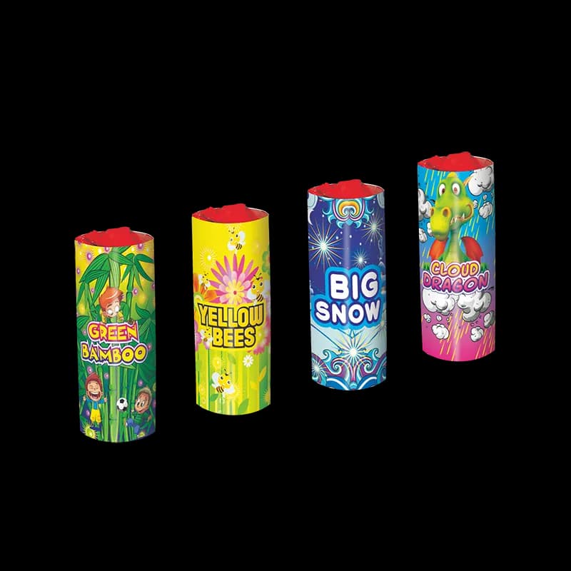 Green Bamboo, Yellow Bees, Big Snow, Cloud Dragon Fountain Assortment MC617