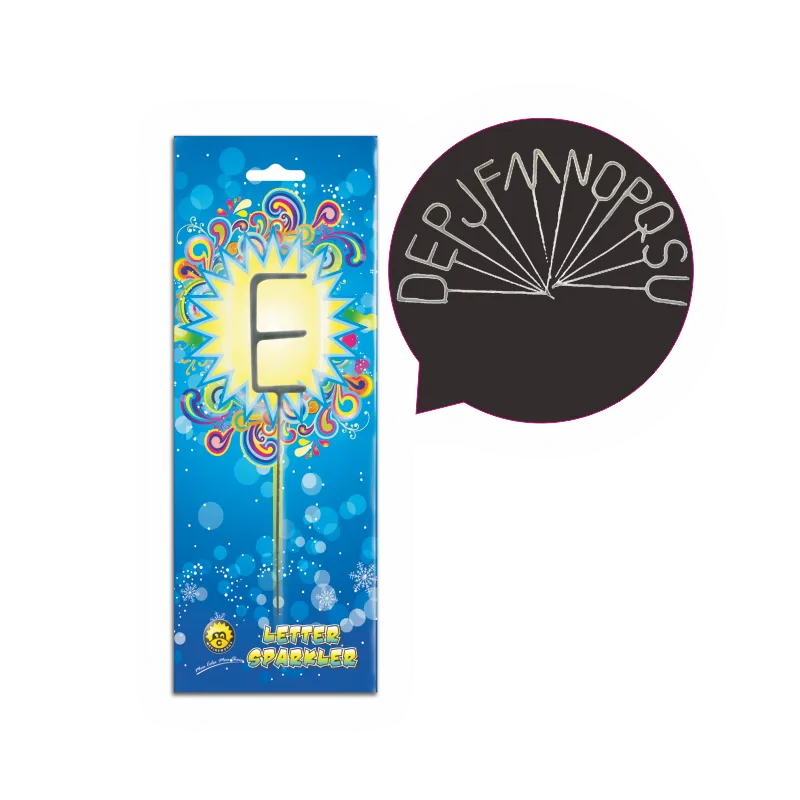 Letter Sparklers MC1310