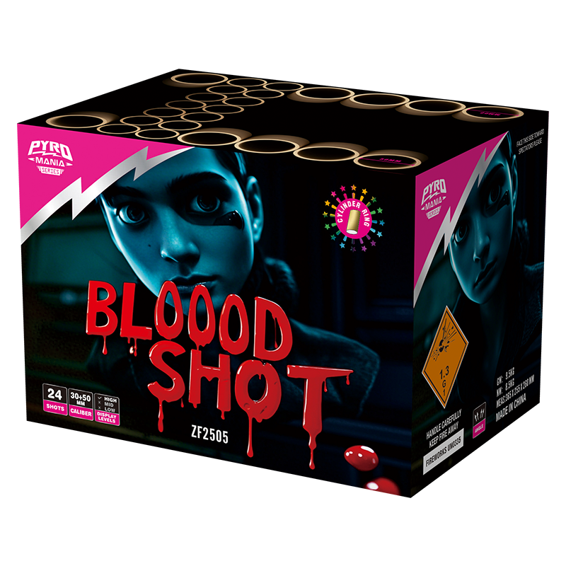Blood Shot 24S Shots With Cylinder Shell Cake ZF2505