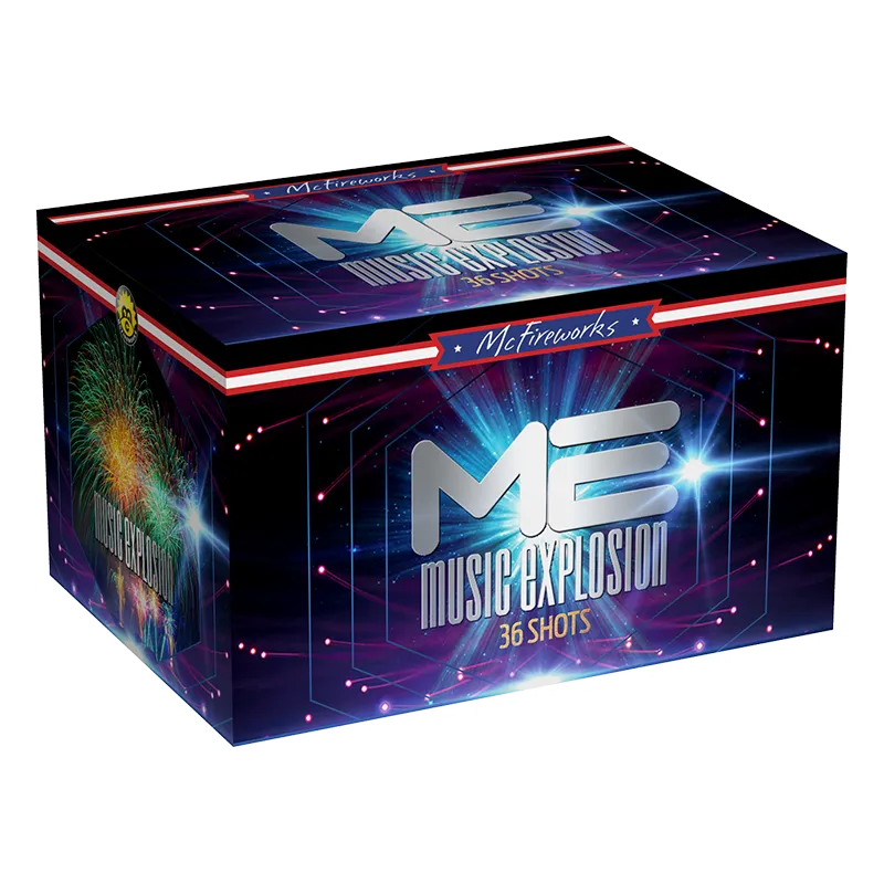 Me Music Explosion 36 Shots Cake ZF1012