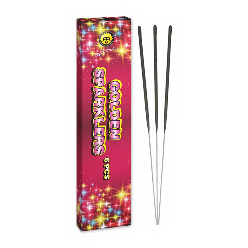 No.12 Gold Metal Sparklers MC1302