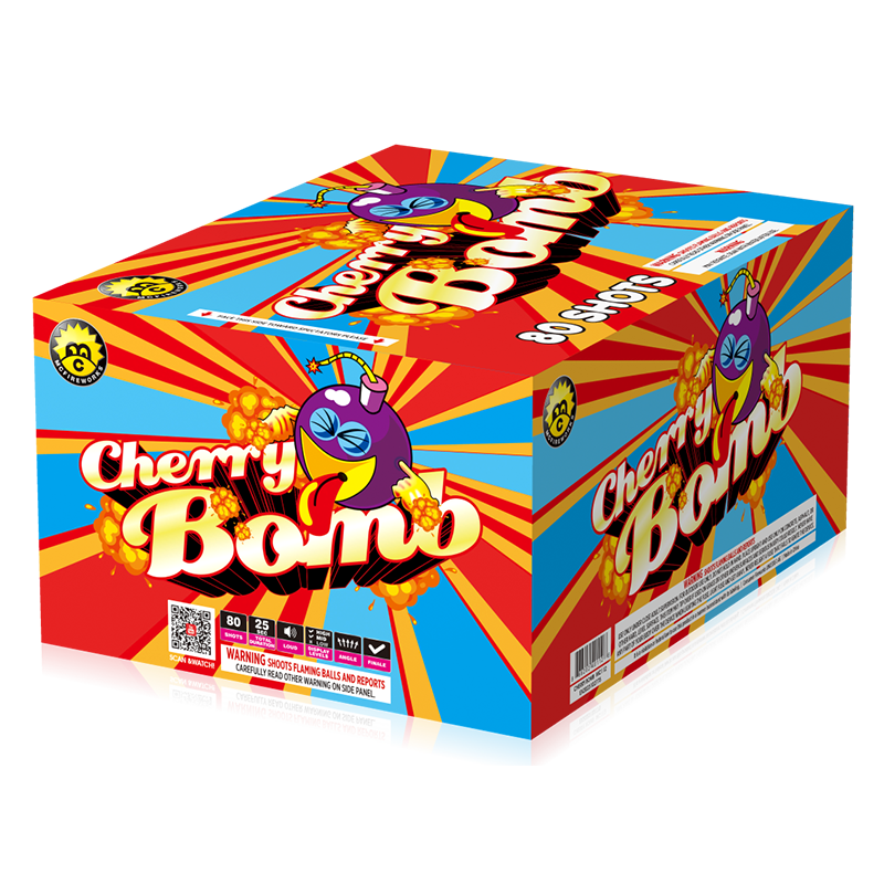 Cherry Bomb 80 shots 200G Cake MC112