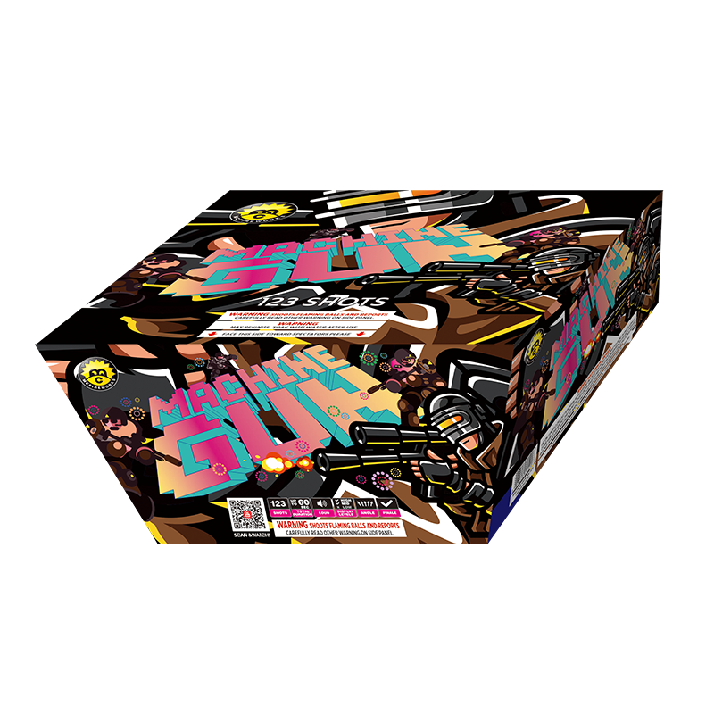 Machine Gun 123Shots 200G Cake  MC109