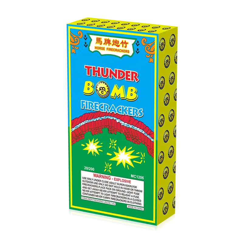 200s Thunder Bomb Firecrackers MC1206