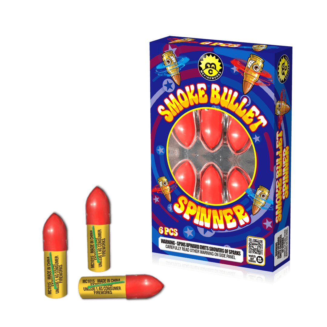McFireworks Smoke Bullet Spinner MC1115