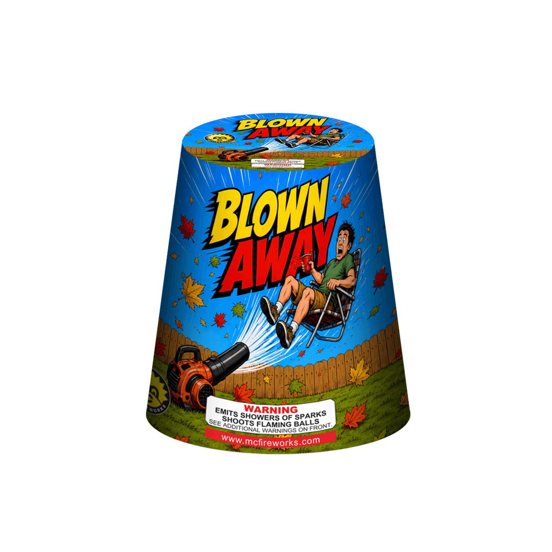 McFireworks Blown Away Fountain Mine MC665