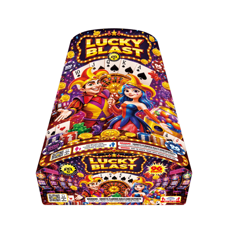 McFireworks Lucky Blast 96 Shots 500G Cake MC417