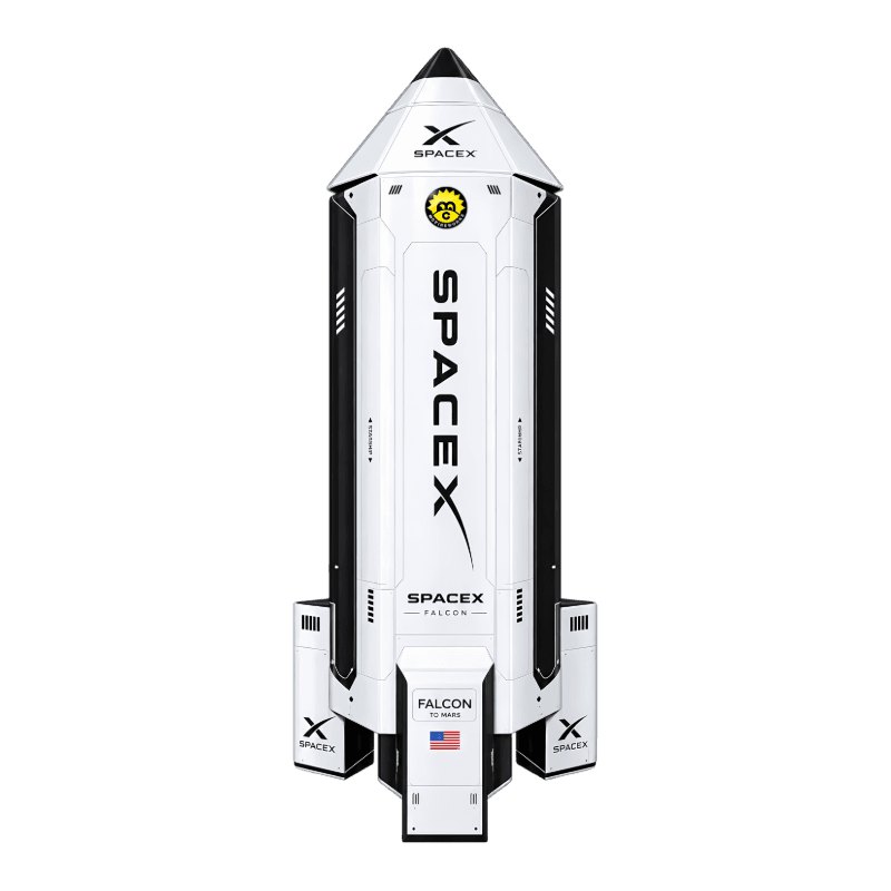 McFireworks SpaceX Fountain MC1449