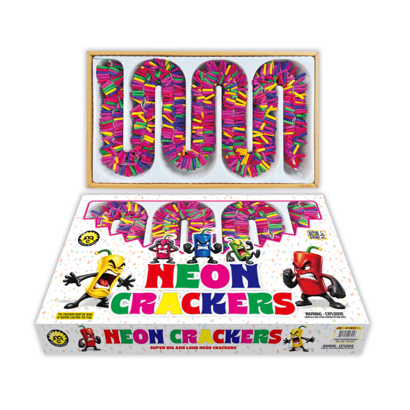 McFireworks Neon Crackers Firecrackers MC1218